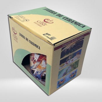 Taza Mug de cerámica, 11 onz con obra de arte sublimada de Ever Fonseca